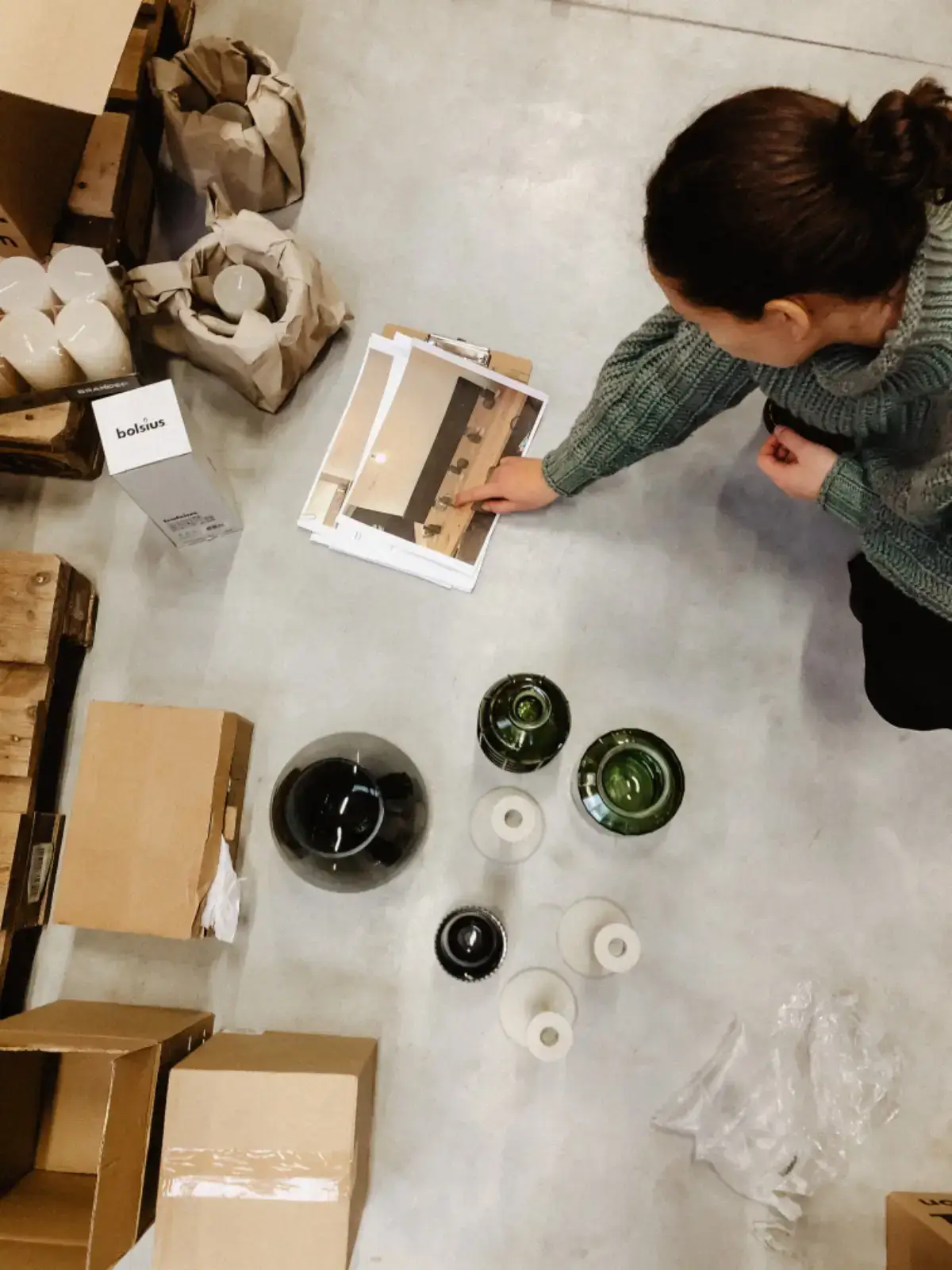 Daniela Gruber im Showroom von Neptune & Mars