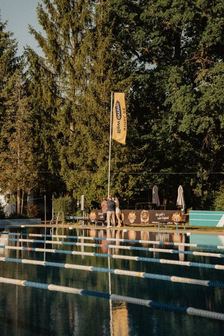 Branding- und Eventdesign beim Immowelt Summer Splash